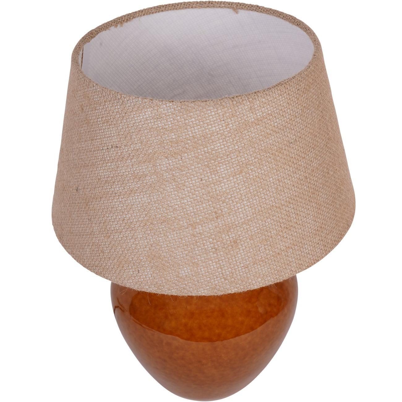 Aubrey Terracotta Ceramic Table Lamp | Small